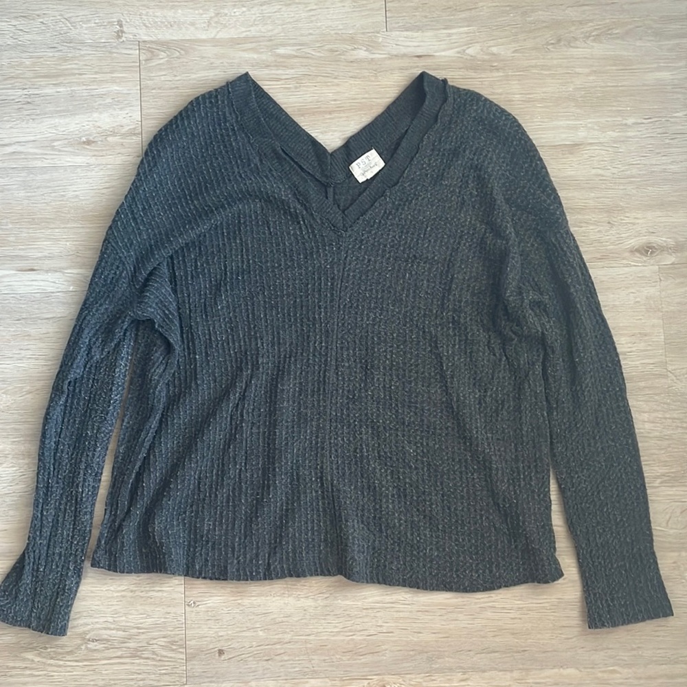 Project Social T gray long sleeve size S